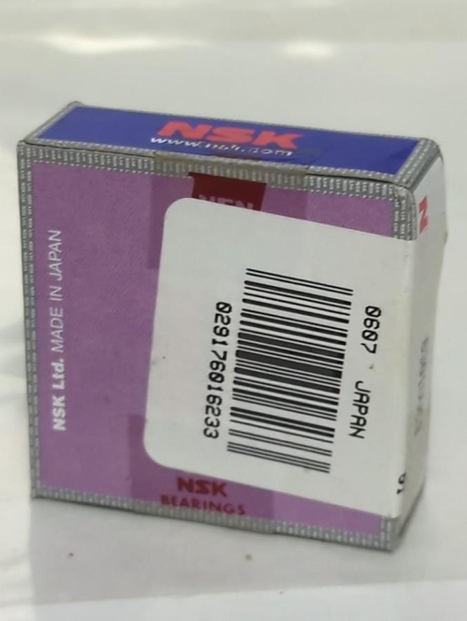NSK,6301VVC3,DEEP GROOVE BALL BEARING 6X19X6MM NOS