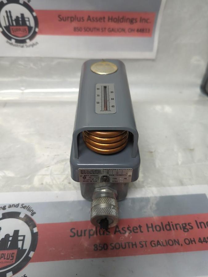 Used WHITE RODGERS,152-P2M,ROOM THERMOSTAT PRE-OWNED