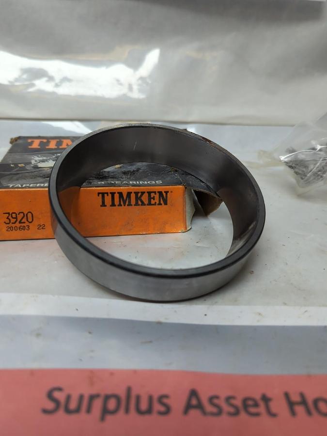 TIMKEN,3920,ROLLER BEARING CUP NOS