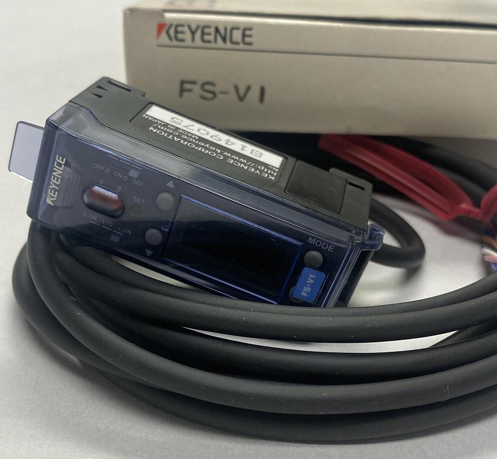 KEYENCE,FS-V1,FIBER OPTIC SENSOR NOS