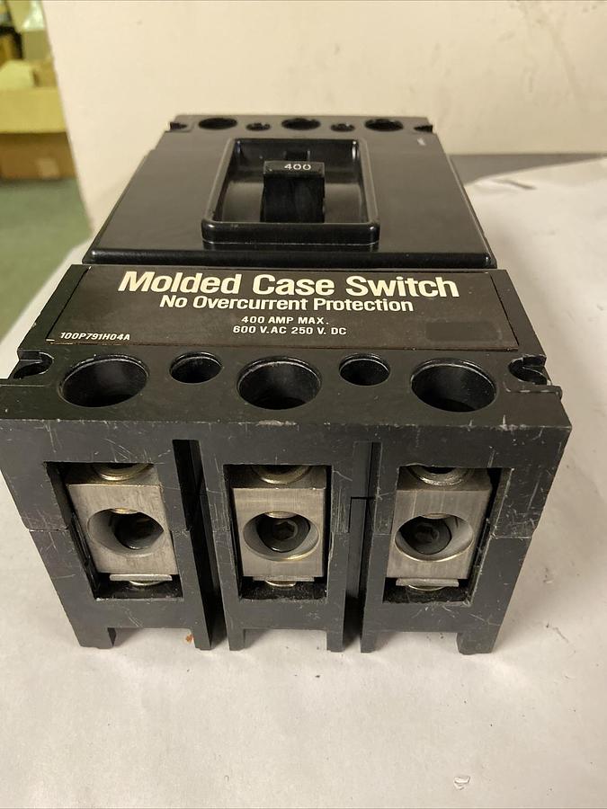 Used Westinghouse,LB3400WK,400A 3P 600V Molded Case Switch Refurbished