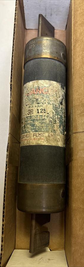 Used RELIANCE,ECSR125,FUSE 125A 600V