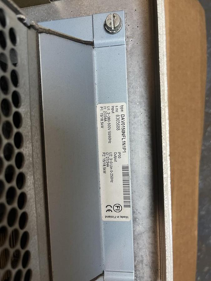 Used KONECRANES,DYNAHOIST VECTOR V-15-F-32-B-L-P-0-0,CRANE DRIVE UNIT DAV0150NFL1N1P1