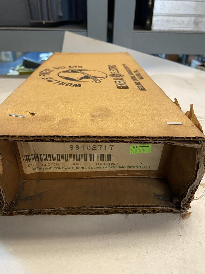 Used General Electric,SB1CG16X2,DS Switch Type SB-1