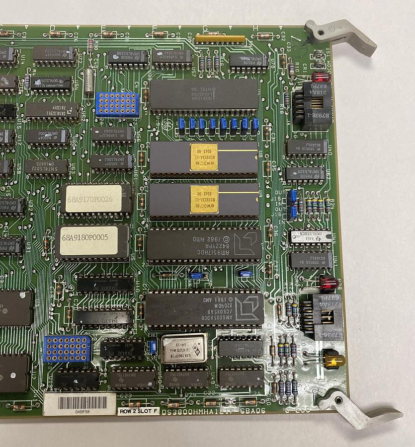 Used GENERAL ELECTRIC,DS3800HMHA1E1F,MASTER HIGHWAY CONTROL BOARD