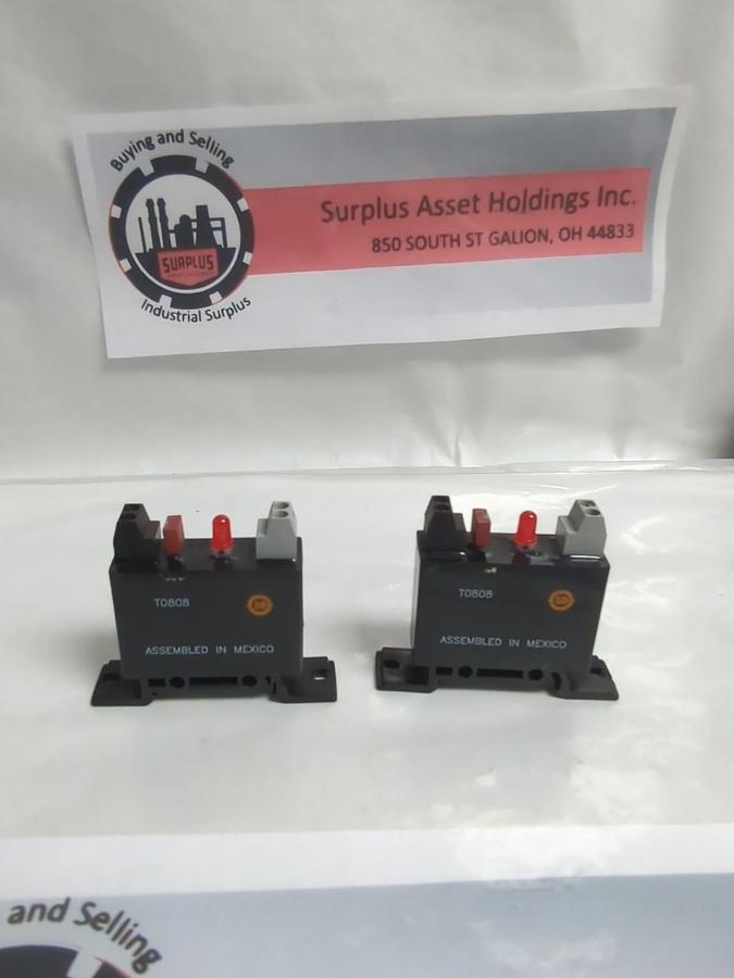 Used CRYDON,DR-0AC,SOLID STATE OVERLOAD RELAY LOT OF 2 PRE-OWNED
