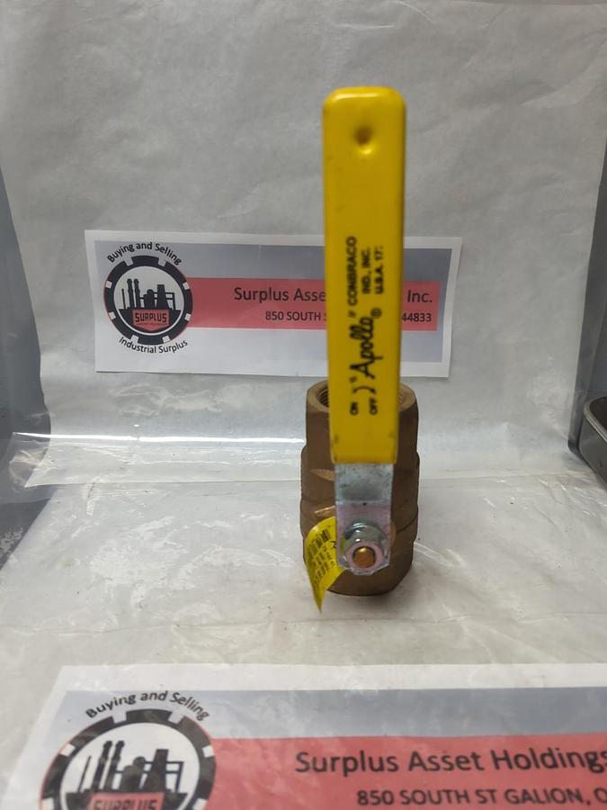 APOLLO,70-07-01,BALL VALVE 1-1/2 INCH 600CWP NOS