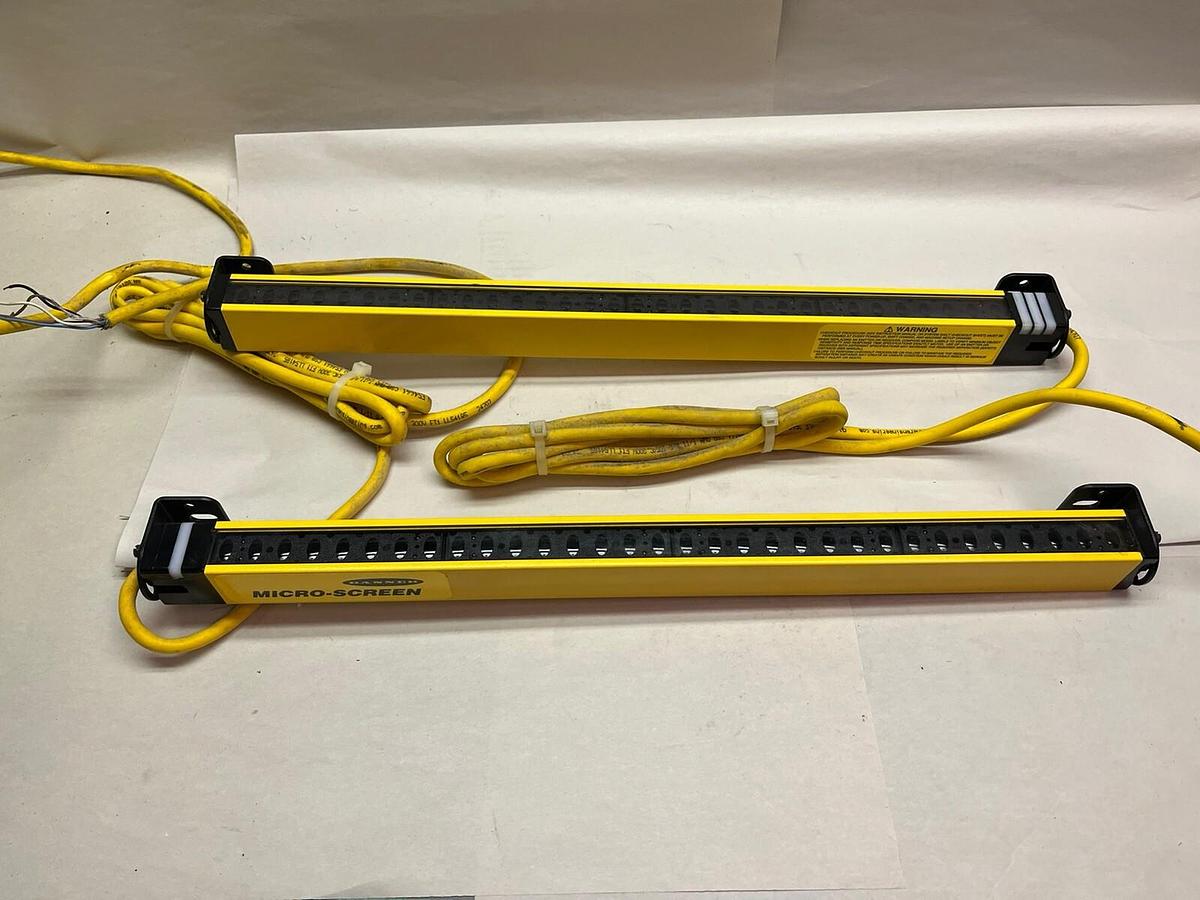 Used BANNER,USE1624YI-74905,MICRO SCREEN LIGHT CURTAIN USR1624YI-74906