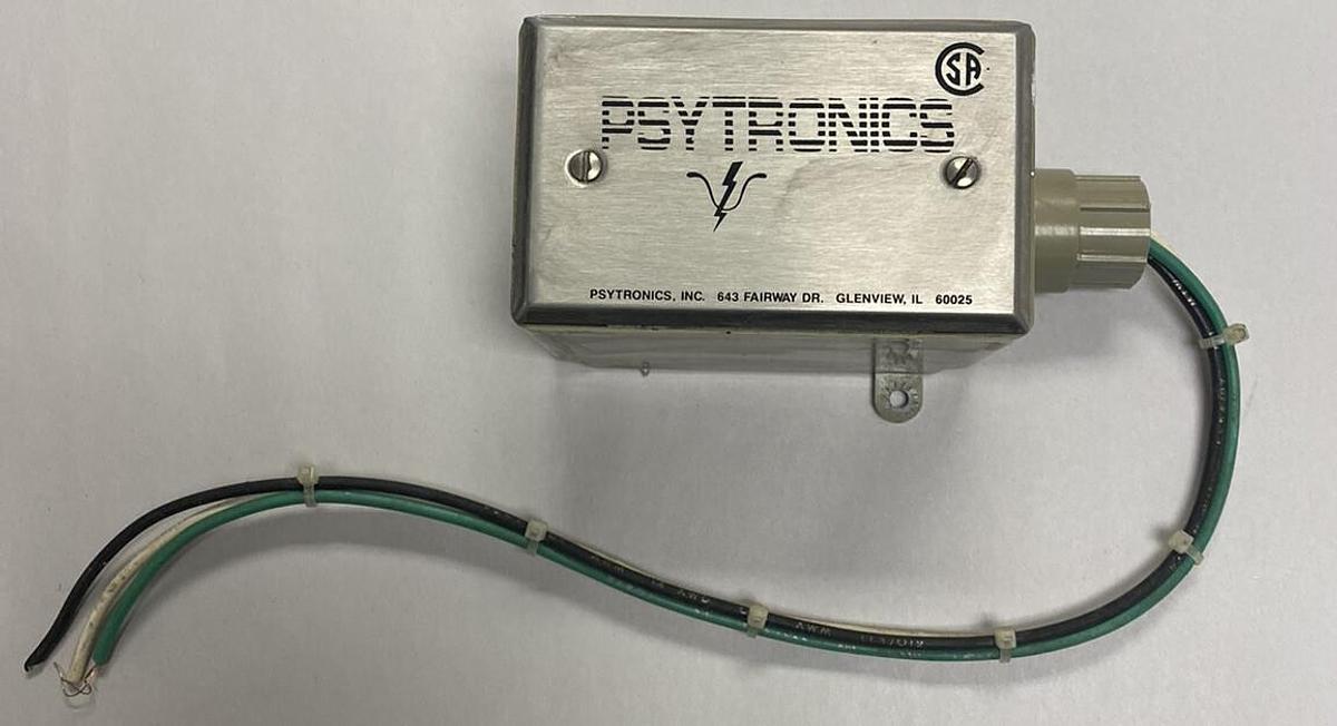 Used Psytronics,P1301,Transient Voltage Surge Suppressor