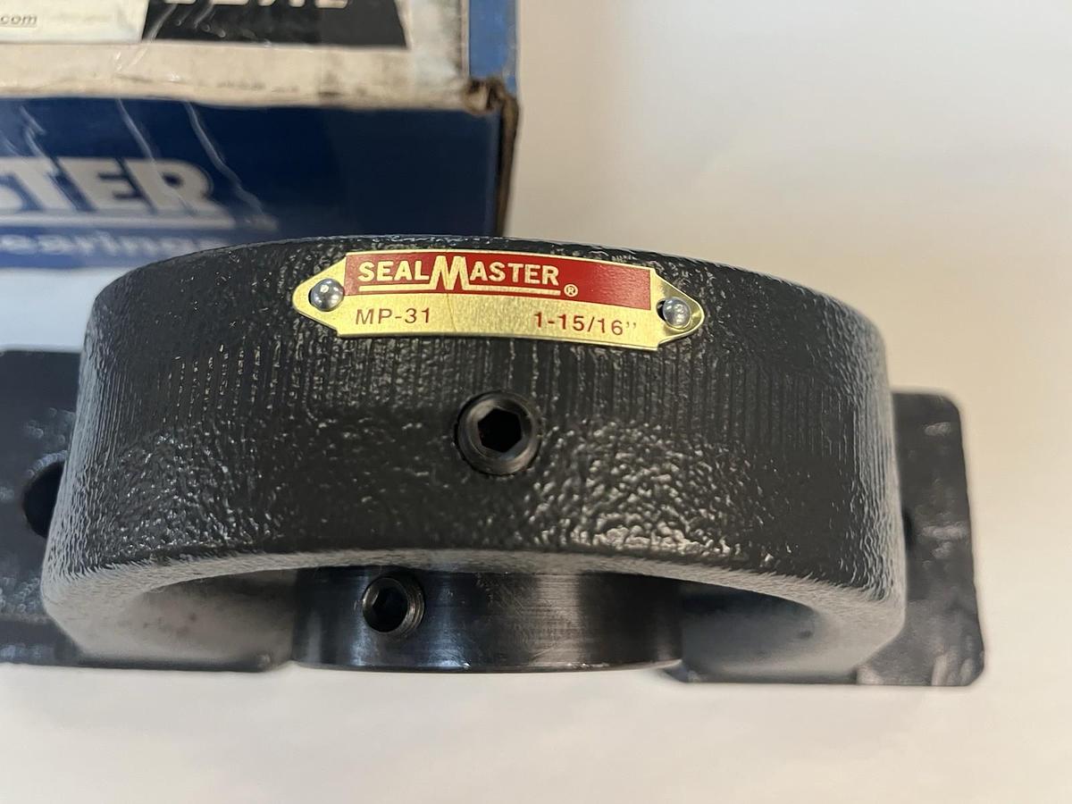 Used SEALMASTER,MP-31,PILLOW BLOCK BEARING 1-15/16" BORE