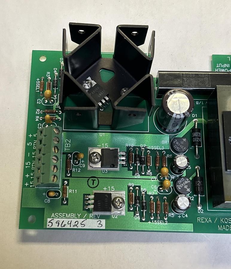 REXA KOSO,D96424,POWER SUPPLY CIRCUIT BOARD NOS