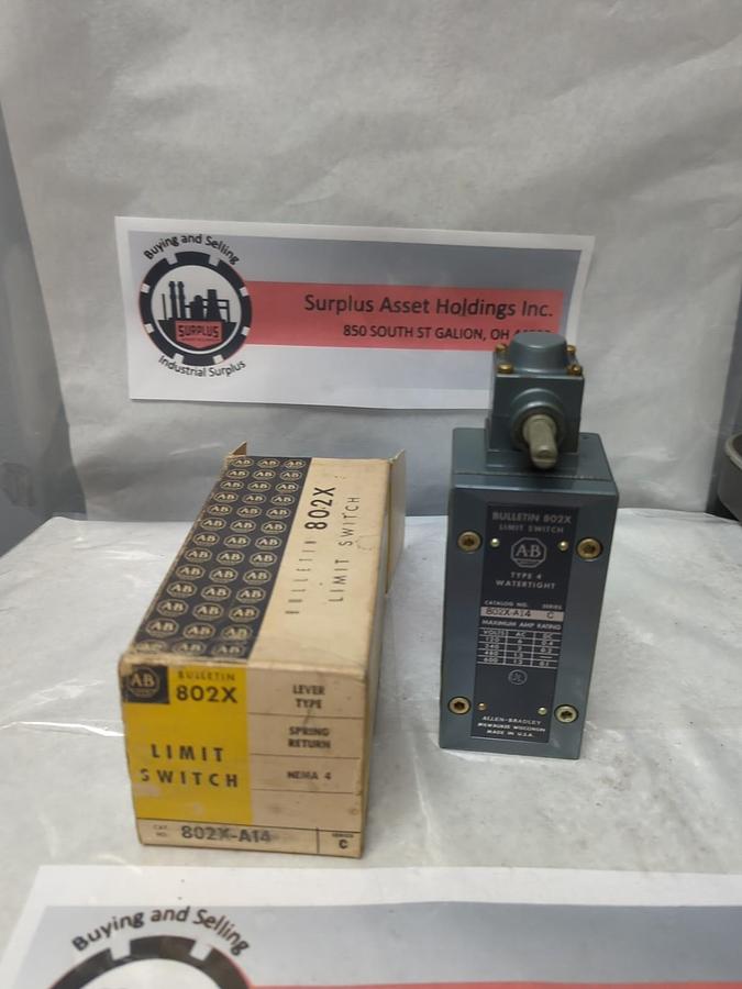ALLEN BRADLEY,802X-A14,SERIES C LIMIT SWITCH NOS