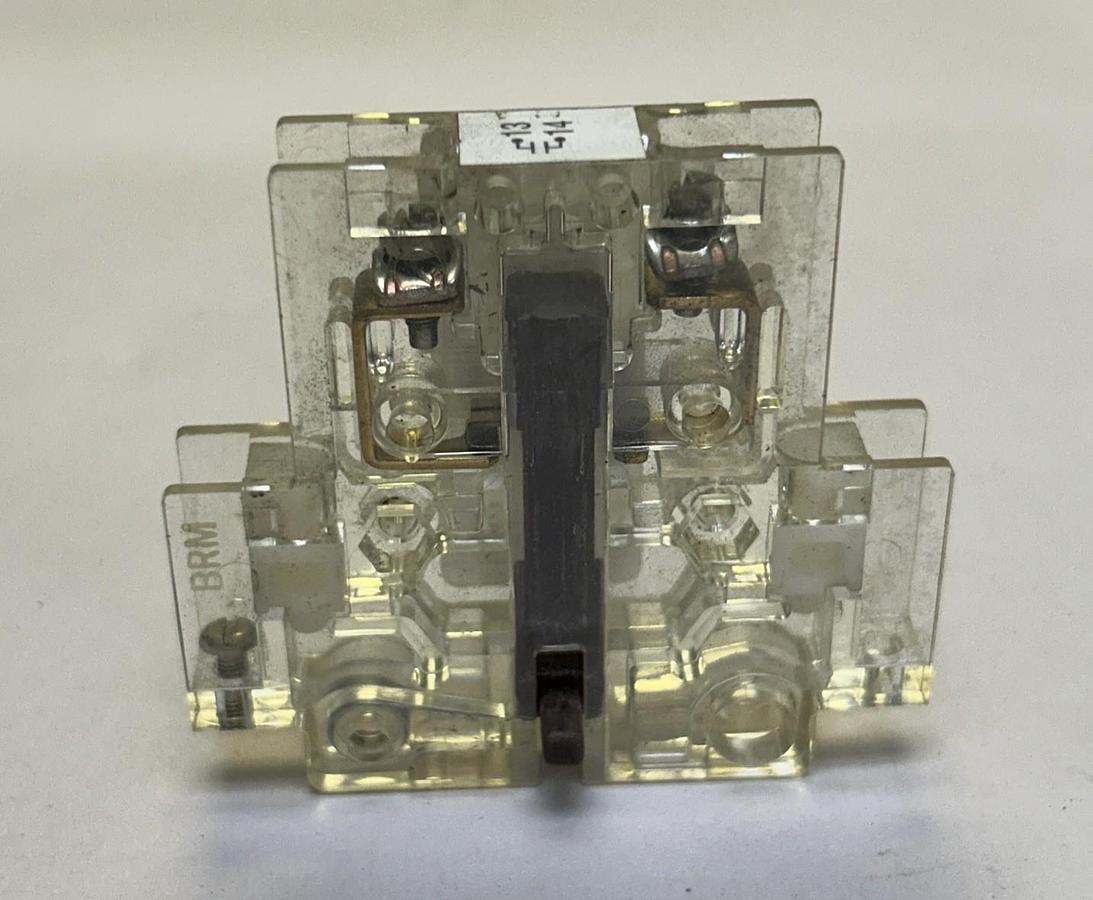 Used ALLEN BRADLEY,195-GA10,CONTACT BLOCK