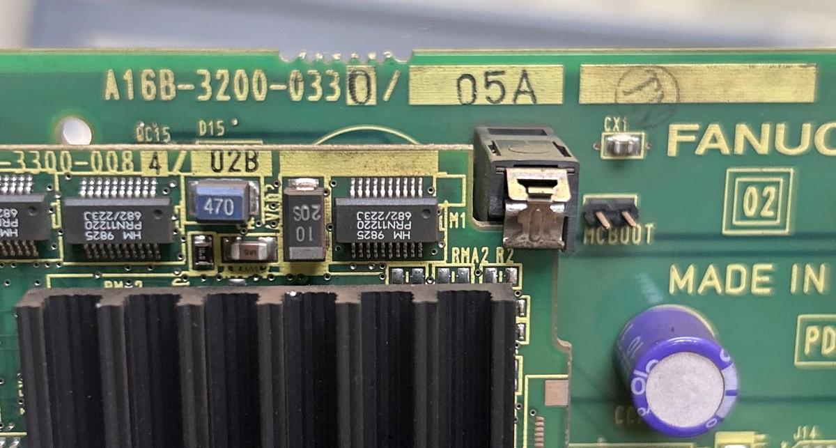 Used FANUC,A16B-3200-0330/05A,MOTHERBOARD CPU