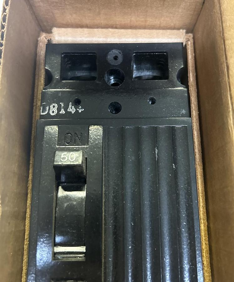 GENERAL ELECTRIC,TEB122050WL,CIRCUIT BREAKER 50A 240V 2P NOS