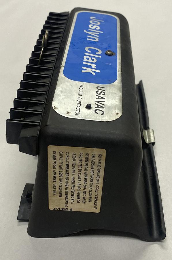 Used Joslyn Clark,A77-453607,Vacuum Contactor