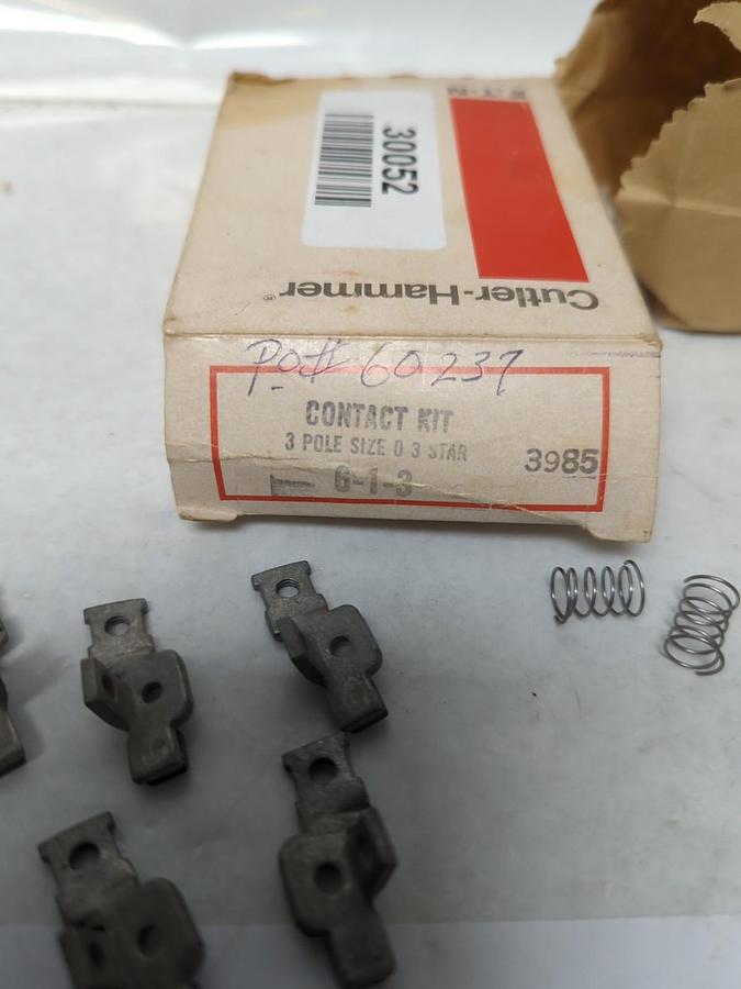 CUTLER-HAMMER,6-1-3,CONTACT KIT 3-POLE NOS