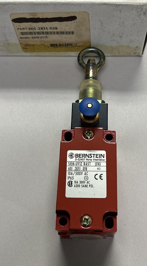 BERNSTEIN,601-2831-038,SAFETY LIMIT SWITCH NOS