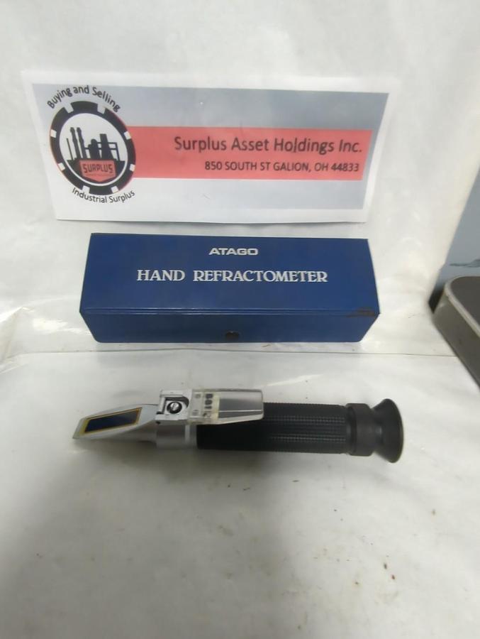 ATAGO,N-20,HAND REFRACTOMETER BRIX 0~20% NOS