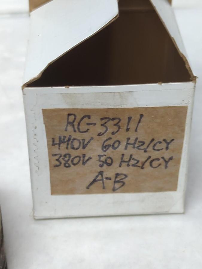Used ALLEN-BRADLEY,RC-3311,COIL440V 60HZ/CY 380V 50HZ/CY PRE-OWNED