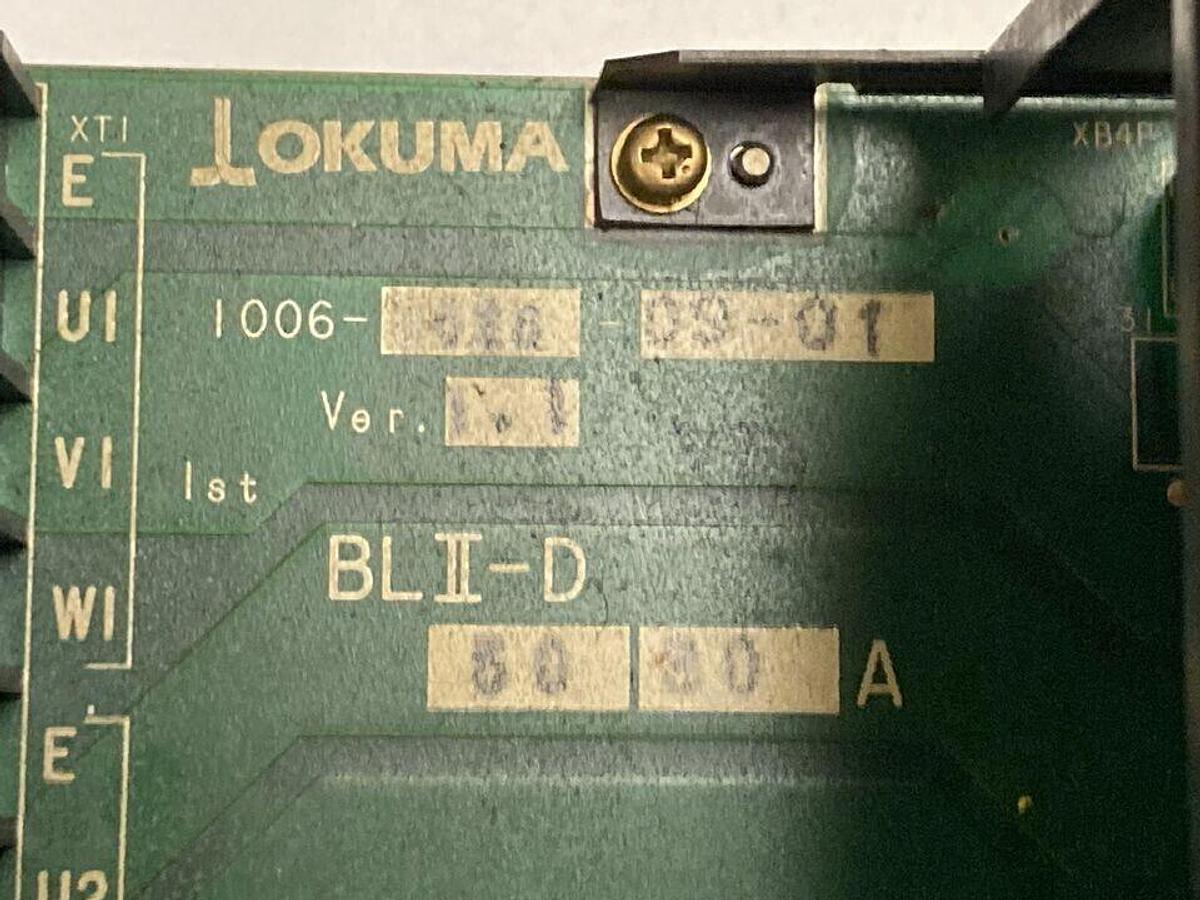 Used Okuma,BLII-D50-30A 7000,Drive E4809-770-065-A 1006-0601-13-162 Top Board