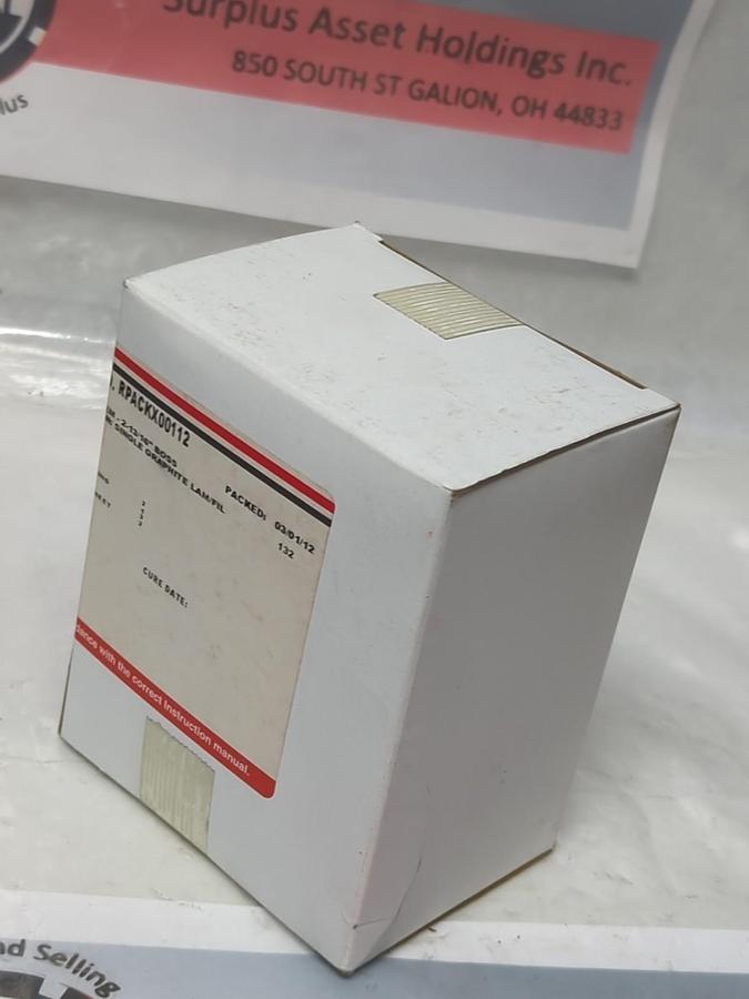 FISHER PARTS,RPACKX00112,PACKING SIZE 1/2" STEM-2-13/16" BOSS SINGLE GRAPHITE