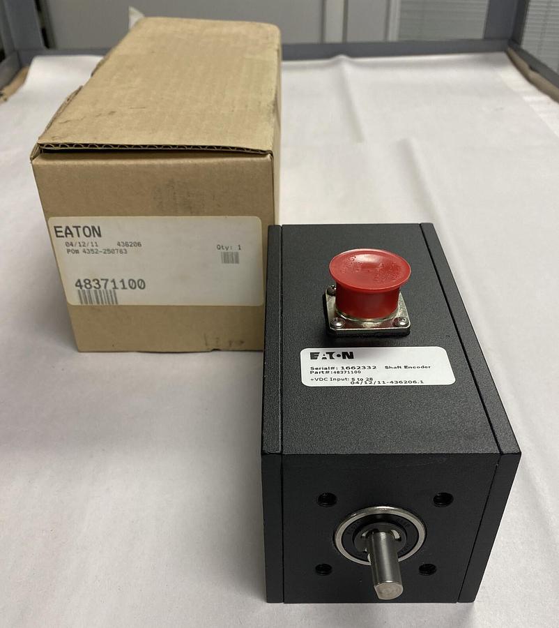 Eaton,48371100,Shaft Encoder 5 To 28 VDC Input New