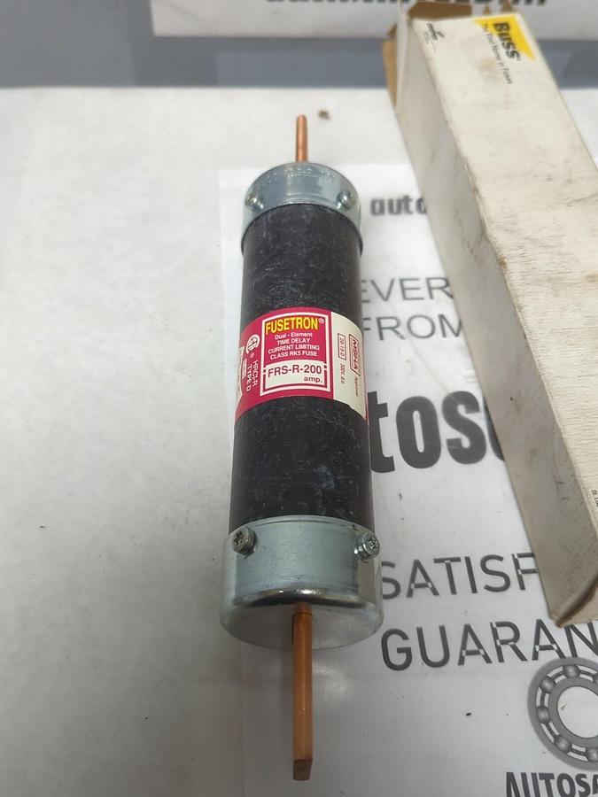 COOPER BUSSMANN,FRS-R-200,FUSETRON 200 AMP FUSE NOS