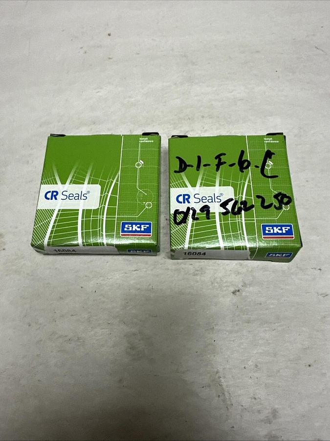 Used SKF,16084,Oil Seal LOT of 2