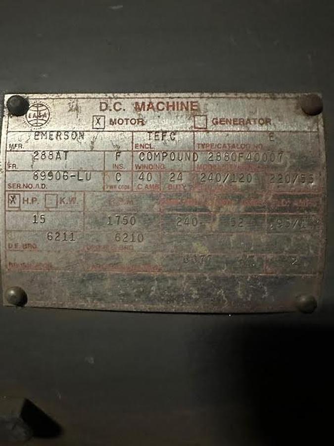 Used GE 15 288AT