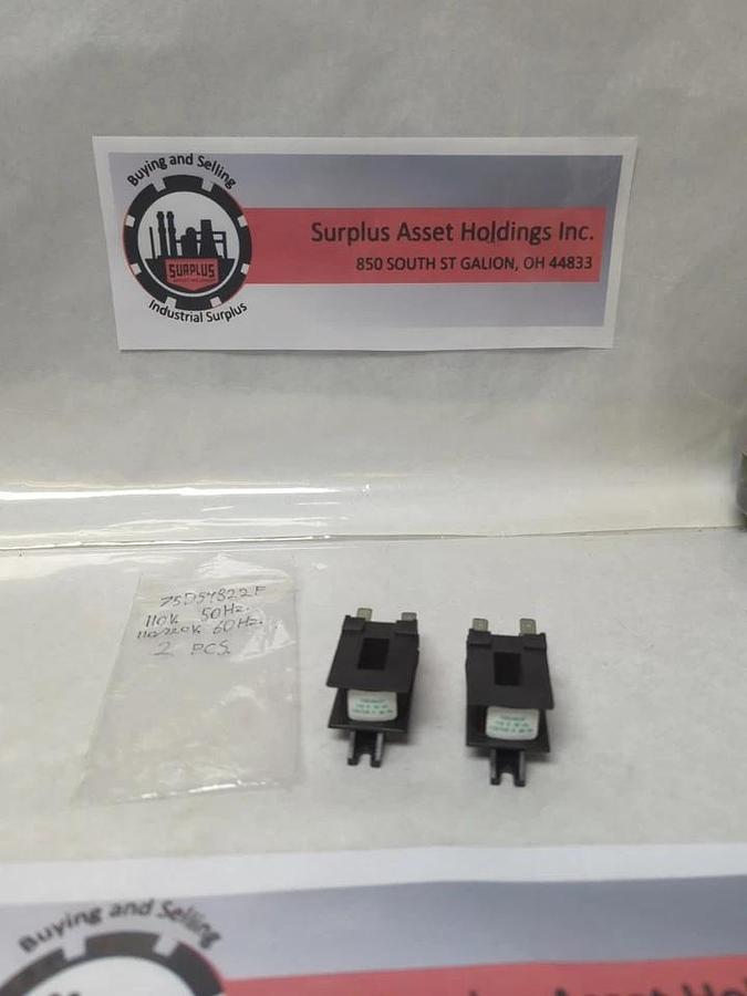 Used FURNAS,75D54822F,MAGNETIC COIL 110V 50HZ 110/120V 60HZ LOT OF 2 PRE-OWNED