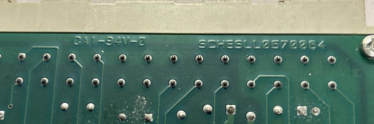 Used SCHESLL,0570064,CIRCUIT BOARD