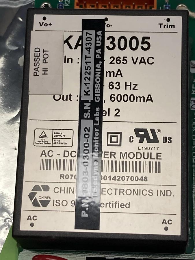 Square D,KAM3005,AC-DC Power Module