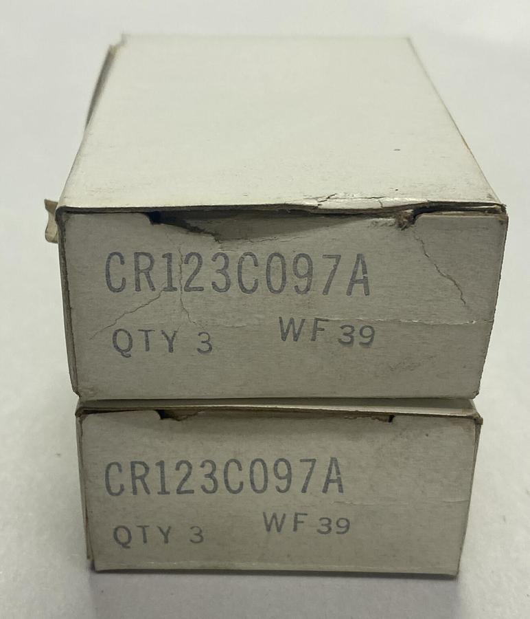 GENERAL ELECTRIC,CR123-C0.97A,OVERLOAD THERMAL UNIT HEATING ELEMENT LOT OF 6 NOS