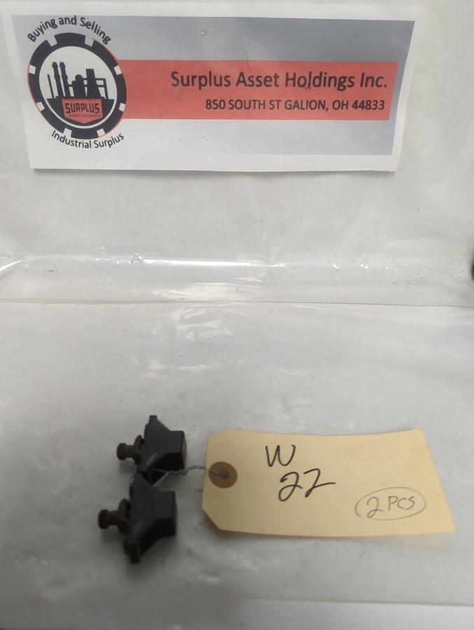 Used ALLEN BRADLEY,W22,THERMAL OVERLOAD HEATER ELEMENT LOT OF 2 PRE-OWNED