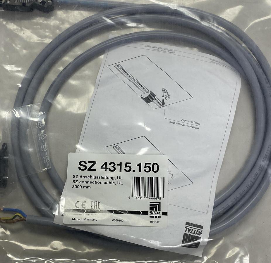 Used RITTAL,4315150,CONNECTION CABLE NEW