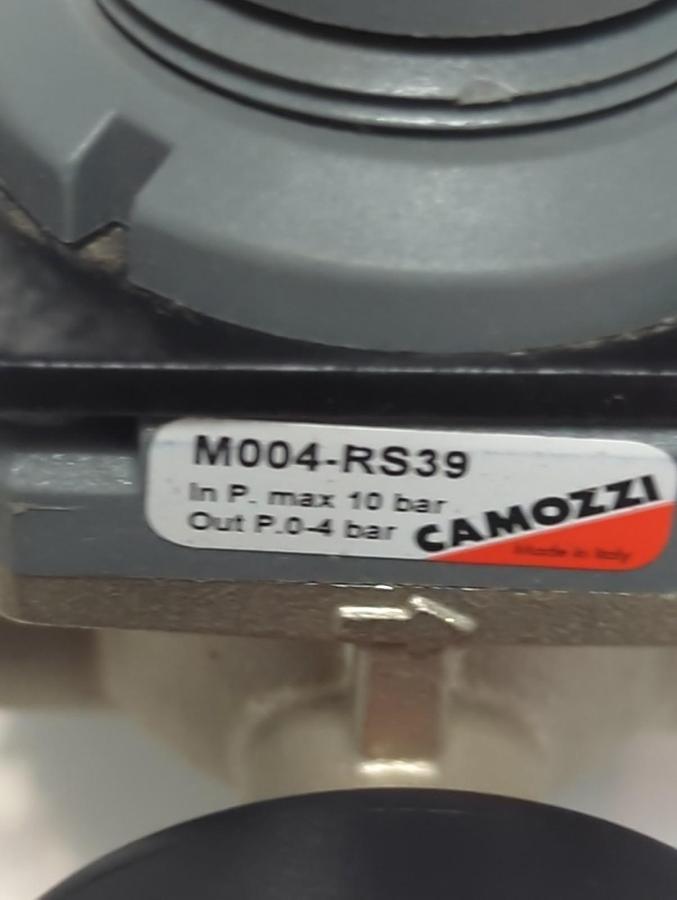 Used CAMOZZI,M004-RS39,REGULATOR ASSEMBLY PRE-OWNED