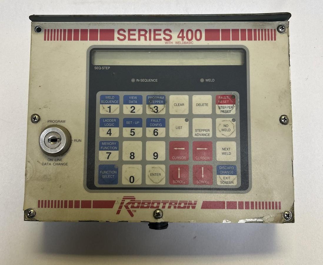 Used ROBOTRON,SERIES 400,WELD BASIC CONTROL PANEL