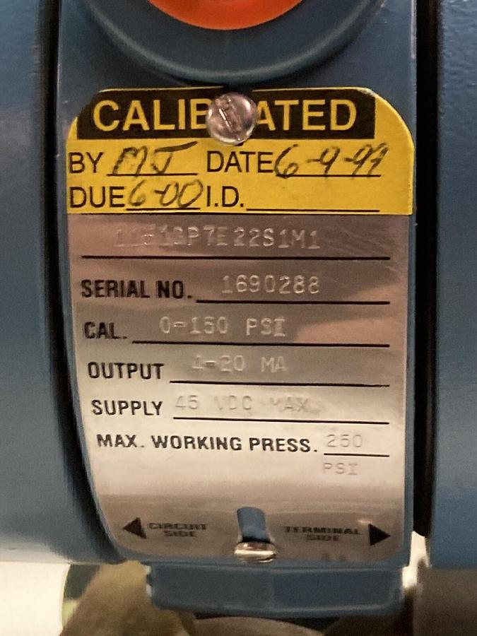 Rosemount,1151GP7E22S1B1,Pressure Transmitter