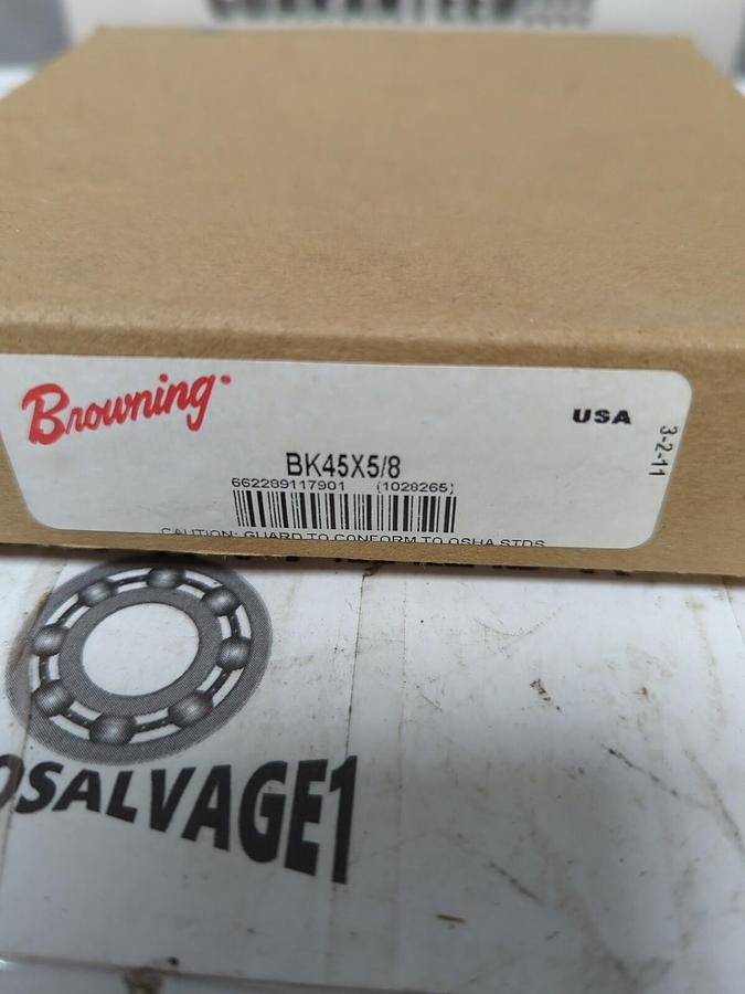 BROWNING,BK45X5/8,V-BELT PULLEY NOS