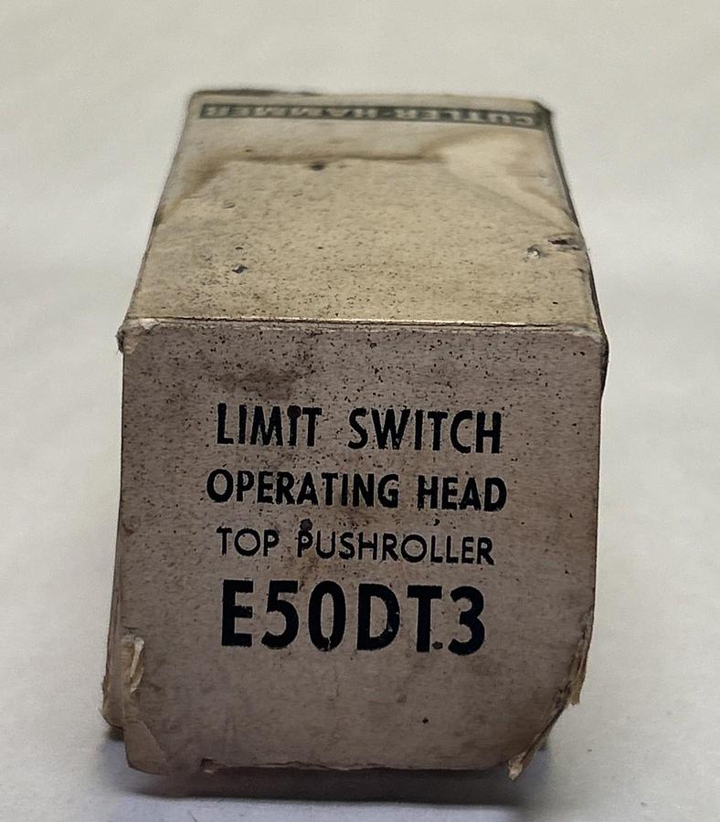 CUTLER-HAMMER,E50DT3,LIMIT SWITCH OPERATING HEAD NOS