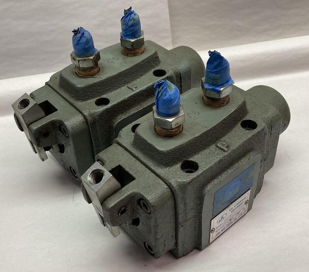 Used Jun Her Shing,Model M-3C6-03,Oil Hydraulic Equipment