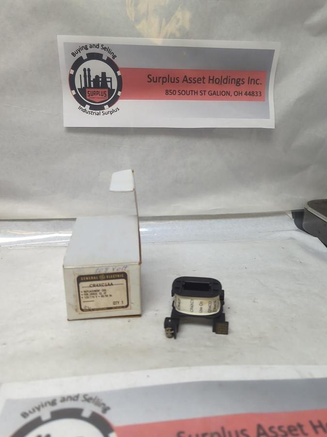 GENERAL ELECTRIC,CR4XC1AA,REPLACEMENT COIL 120/110V 60/50 HZ NOS