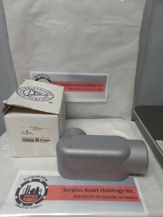 APPLETON,APP-LR67-SA,ALUMINUM 2 INCH FW7 CONDUIT BODY NOS