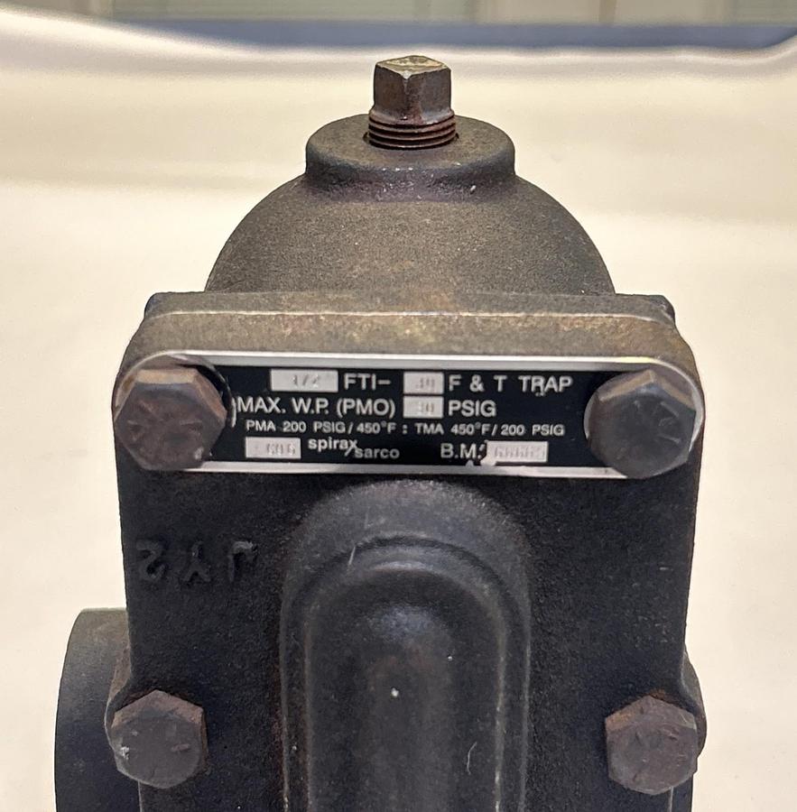 SPIRAX SARCO,FTI-30,F&T STEAM TRAP 1/2INCH NOS