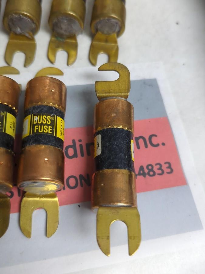 COOPER BUSSMANN,AFS-60,BUSS FUSE 60 AMP LOT OF 25 NOS