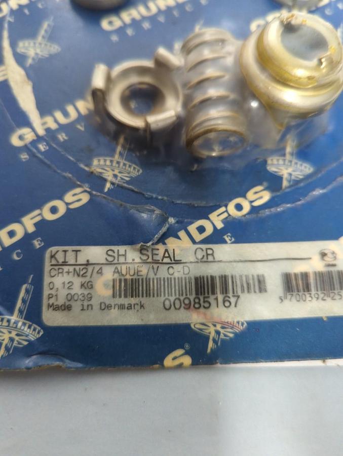 GRUNFOS,985167,SHAFT SEAL KIT CR+N2/4 AUUE/V MISSING 2 PCS NOS