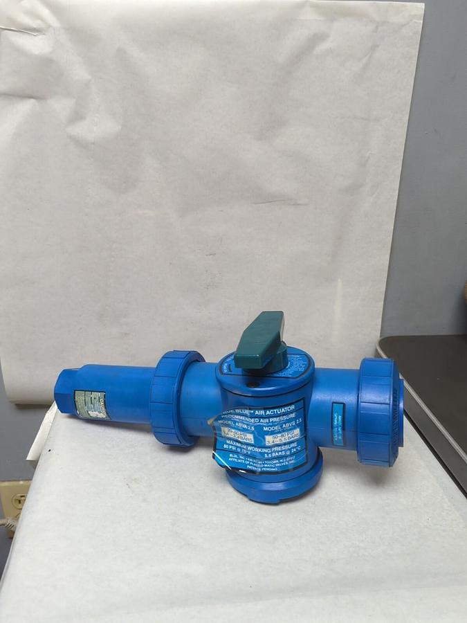 PLAST-O-MATIC,ABVS 2.5,TRUE BLUE AIR ACTUATOR NOS