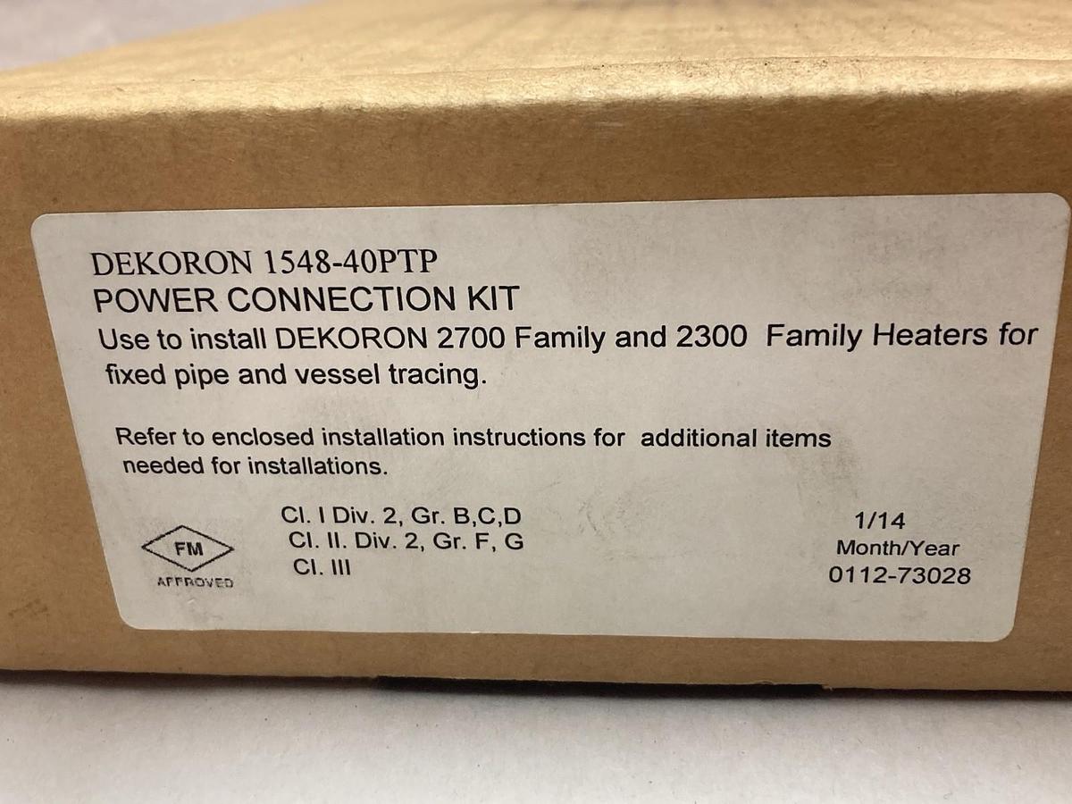 Dekoron,1548-40PTP,Power Connection Kit