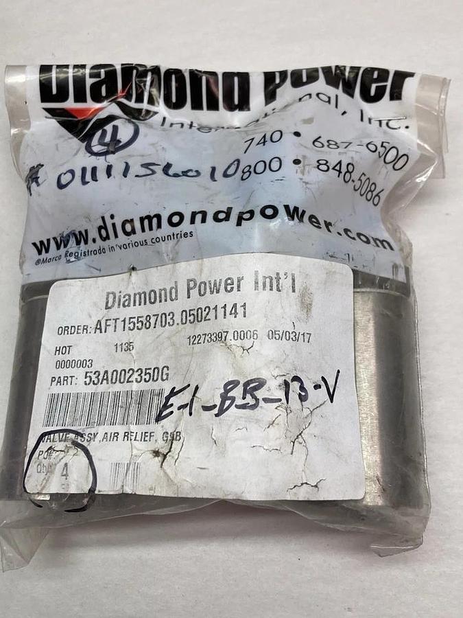 Diamond Power,53A002350G,Air Relief Valve Assembly